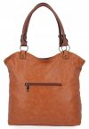 Uniwersalne Torebki Damskie XL firmy Hernan Shopper Bag Ruda