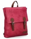 Plecak Damski Vintage firmy Herisson 1502H449 Fuksjowy
