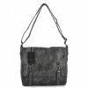 Torebka Damska Listonoszka Vintage firmy Herisson 1502L36   Szara