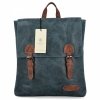 Plecak Damski Vintage firmy Herisson 1502H449 Morski