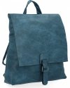 Stylowy Plecak Damski Vintage XL firmy Hernan HB0349 Morski