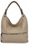 Uniwersalna Torebka Damska XL firmy Hernan HB0386 Ciemno Beżowa/Ziemista