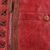 Stylowy Plecaczek Damski firmy Herisson 15-2B315 Ciemno Czerwony
