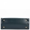 Elegancka Torebka Damska Kuferek firmy Herisson 19R509 Morska