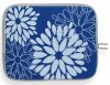 Modne Etui na Tablet 12 wzór w kwiaty Niebieskie