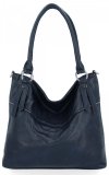 Uniwersalna Torebka Damska Shopper Bag firmy Herisson 1302B366 Granatowa