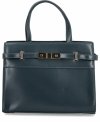 Elegancka Torebka Damska Kuferek firmy Herisson 19R509 Morska