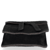 GEANȚĂ DIN PIELE universală Vittoria Gotti negru V6256C