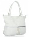 GEANȚĂ DE DAMĂ tip poștaș BEE BAG alb 1302L91