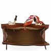 GENȚĂ DIN PIELE tip cufăr Vittoria Gotti maro 6555-1