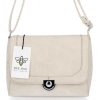 GEANȚĂ DE DAMĂ tip poștaș BEE BAG bej 1002S24