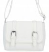 GEANȚĂ DE DAMĂ tip poștaș BEE BAG alb 1002S23