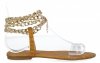 sandale de damă Sergio Todzi galben NA17