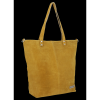 GEANȚĂ DIN PIELE shopper bag Vittoria Gotti muştar VG41
