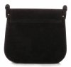 GEANȚĂ DIN PIELE tip poștaș Genuine Leather negru 0003
