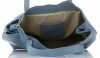 GEANȚĂ DIN PIELE shopper bag Vittoria Gotti albastru V5705