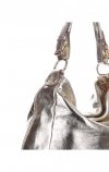 GEANȚĂ DIN PIELE shopper bag Vittoria Gotti auriu V4
