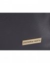 GEANȚĂ DIN PIELE shopper bag Vittoria Gotti gri V2
