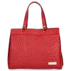 GEANȚĂ DIN PIELE business Vittoria Gotti roșu V558048