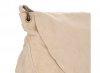 GEANȚĂ DIN PIELE tip poștaș Genuine Leather bej 1324