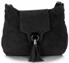 GEANȚĂ DIN PIELE tip poștaș Genuine Leather negru 4022