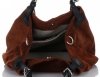 GEANȚĂ DIN PIELE shopper bag Vittoria Gotti maro V90047CH