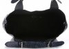 GEANȚĂ DIN PIELE shopper bag Genuine Leather albastru K216