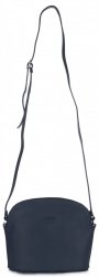 GEANȚĂ DIN PIELE tip poștaș Genuine Leather bleumarin E4098
