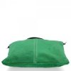 GEANȚĂ DIN PIELE tip poștaș Genuine Leather verde de zmeu 222