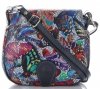 GEANȚĂ DIN PIELE tip poștaș Genuine Leather bleumarin 11