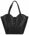 GENȚĂ DIN PIELE shopper bag Vittoria Gotti negru 631