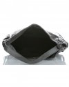 GEANȚĂ DIN PIELE shopper bag Vittoria Gotti gri închis V8818