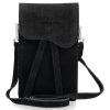 GEANȚĂ DIN PIELE universală Vittoria Gotti negru V6256C