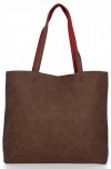 GEANȚĂ DE DAMĂ shopper bag BEE BAG ciocolatiu 111-2