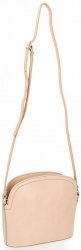 GEANȚĂ DIN PIELE tip poștaș Genuine Leather bej E4098