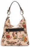 GEANȚĂ DIN PIELE shopper bag Vittoria Gotti maro pământiu V45