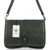 GEANȚĂ DE DAMĂ tip poștaș BEE BAG verde 2152M119