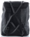 GEANȚĂ DIN PIELE rucsac Genuine Leather negru 5627