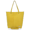 GEANȚĂ DIN PIELE shopper bag Vittoria Gotti galben VG41