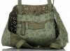 GEANȚĂ DIN PIELE shopper bag Vittoria Gotti verde VL299