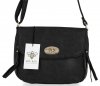 GEANȚĂ DE DAMĂ tip poștaș BEE BAG negru SE101-1