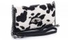 GEANȚĂ DIN PIELE tip poștaș Genuine Leather gri 1250