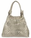 GENȚĂ DIN PIELE shopper bag Vittoria Gotti auriu 527