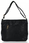 GEANȚĂ DE DAMĂ tip poștaș BEE BAG negru 613-122