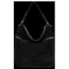 GEANȚĂ DIN PIELE universală Genuine Leather negru 5577C