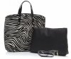 GEANȚĂ DIN PIELE shopper bag Genuine Leather negru 806576