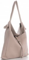 GEANȚĂ DIN PIELE shopper bag Vittoria Gotti roz  indian V5701