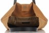 GEANȚĂ DIN PIELE shopper bag Vittoria Gotti roșcat V8267