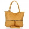 GEANȚĂ DE DAMĂ tip poștaș BEE BAG galben 1302L91