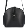 GEANȚĂ DIN PIELE tip poștaș Vittoria Gotti negru V530073VAC